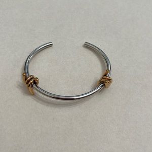 MVMT Jewelry Mvmt Womens Double Barbed Cuff Stainless Steel